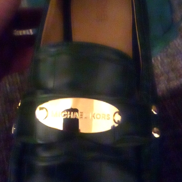 Michael Kors Finley Croc Embossed Loafer Size 8.5 - Picture 3 of 5